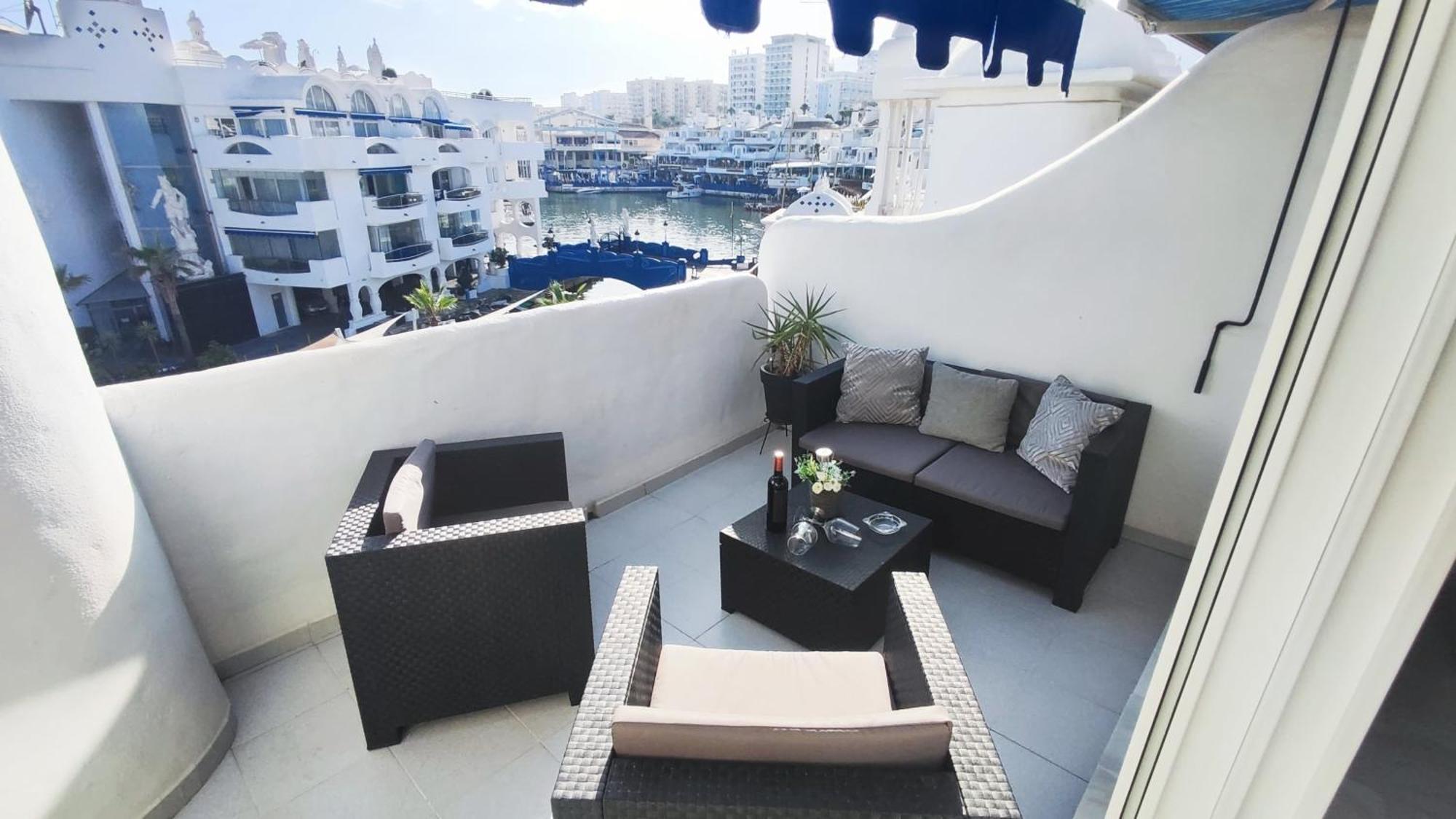 Apartment In Puerto Marina With Beautiful Views Of The Sea And The Boats Benalmádena